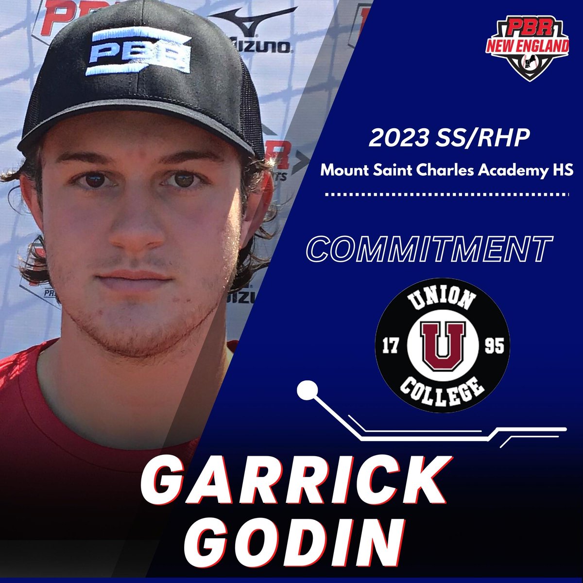 🚨Congrats to 2023 Garrick Godin on his commitment to Union College.🔐

Check out his profile here 👉 prepbaseballreport.com/profiles/RI/GA…

<a href="/GarrickGodin23/">Garrick</a>