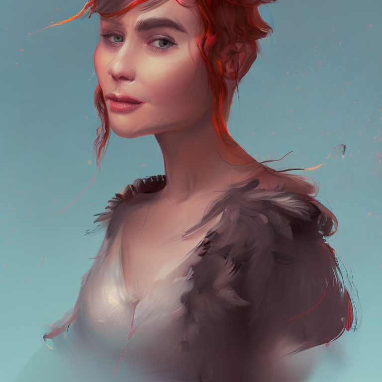 CREAIT_OFFICIAL's tweet photo. A portrait of a woman with a magical flying fox, digital painting, 4K resolution, artstation, concept art, #woman #flying_fox #digital_painting #4K_resolution #artstation #concept_art #aiart #aigeneratedart https://t.co/4CK2CGWval