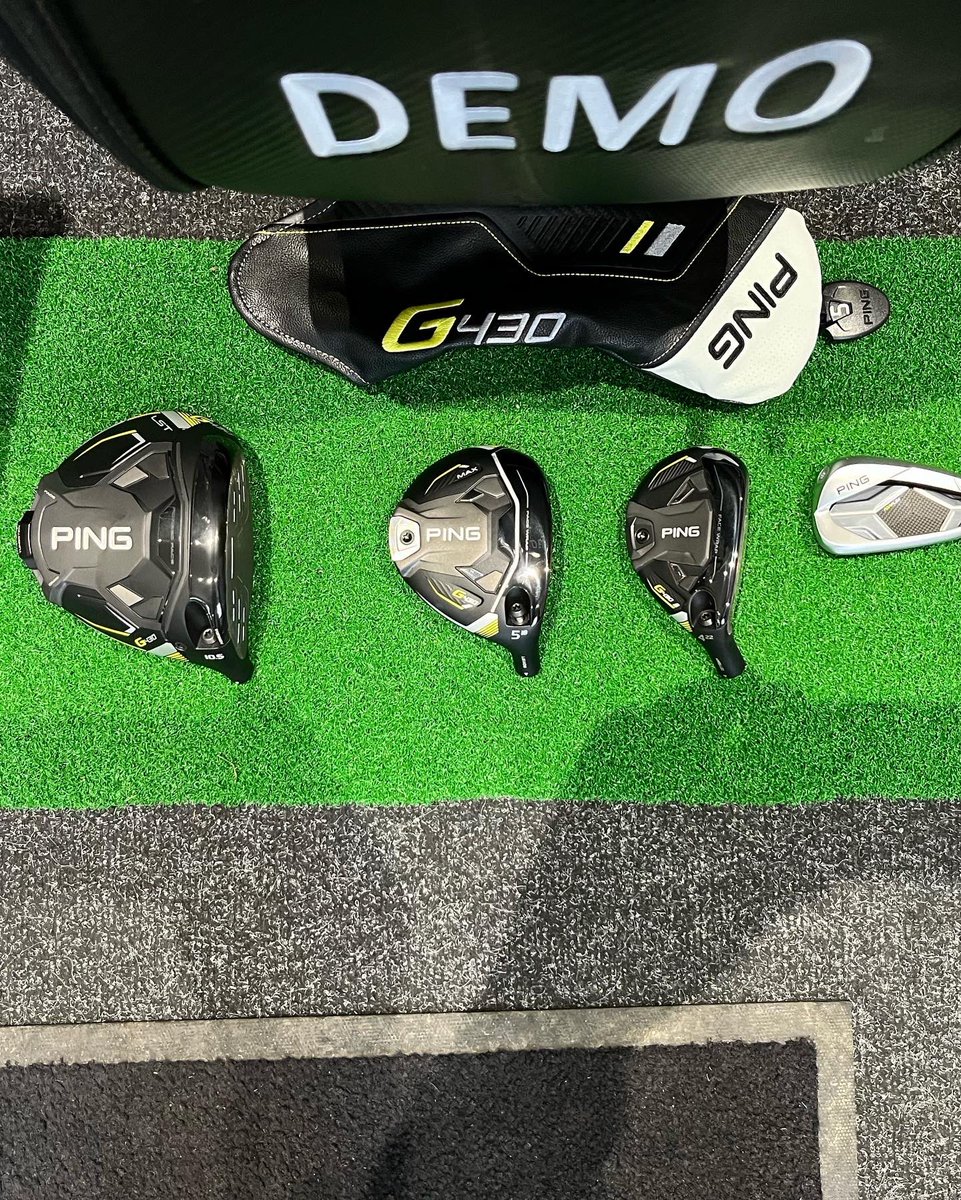 joepep_pga's tweet photo. The NEW Ping G430 has now arrived in store @oxford_golfclub .
Myself and Sanu are now taking custom fitting bookings. For further information or to book a fitting you can contact the team on 01865 244258 or via email at joepepgolf@gmail.com ⛳️
#pinggolf #pingg430 #customfitting https://t.co/WoRtJoHsGu