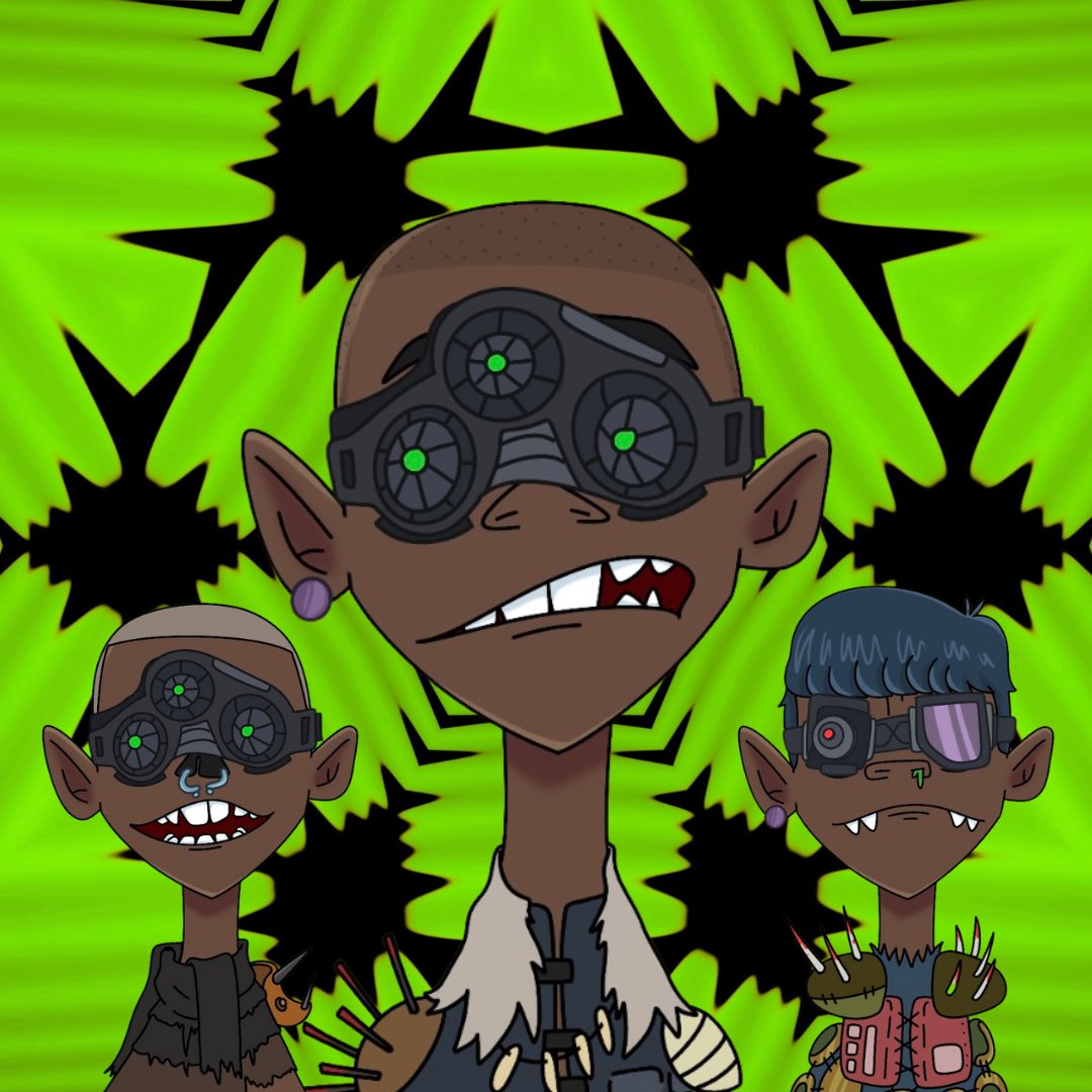 SparkedByHBK's tweet image. 🔥🫡 Damn, Night guard ended hours ago…where’s day shift to relieve us? #illaz 
•
@punkillaznft #punkillaz #TuesdayTakeover 🚀