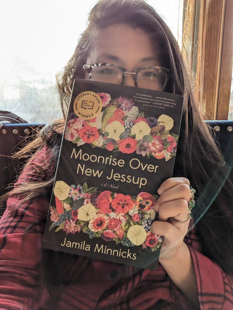 jaminlin's tweet photo. six months ago Jamila Minnicks preformed a chapter of MOONRISE OVER NEW JESSUP at sewanee from memory and ever since then I have been waiting for this book to come out!! Happy pub day, @lionesstales ! https://t.co/2E1lNAJV53