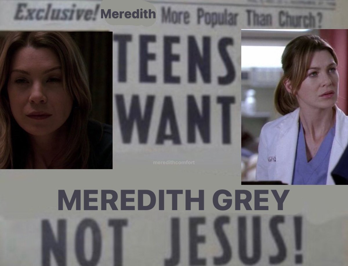 #meredithgrey!