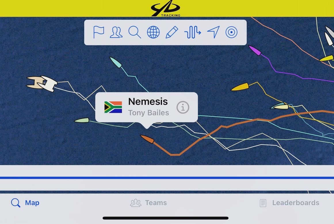 motsoeneng_bill's tweet photo. Update ⛵️ | Day 7&amp;8 aboard the Nemesis.

Sailors dream !

“All good on board.

Very pleasant sailing last night with a short period of light wind. Nice warm day but close hauled sailing. Just had a swim in the big blue sea”

Steady progress and pleasant times out at sea ! https://t.co/tI5auMT93z