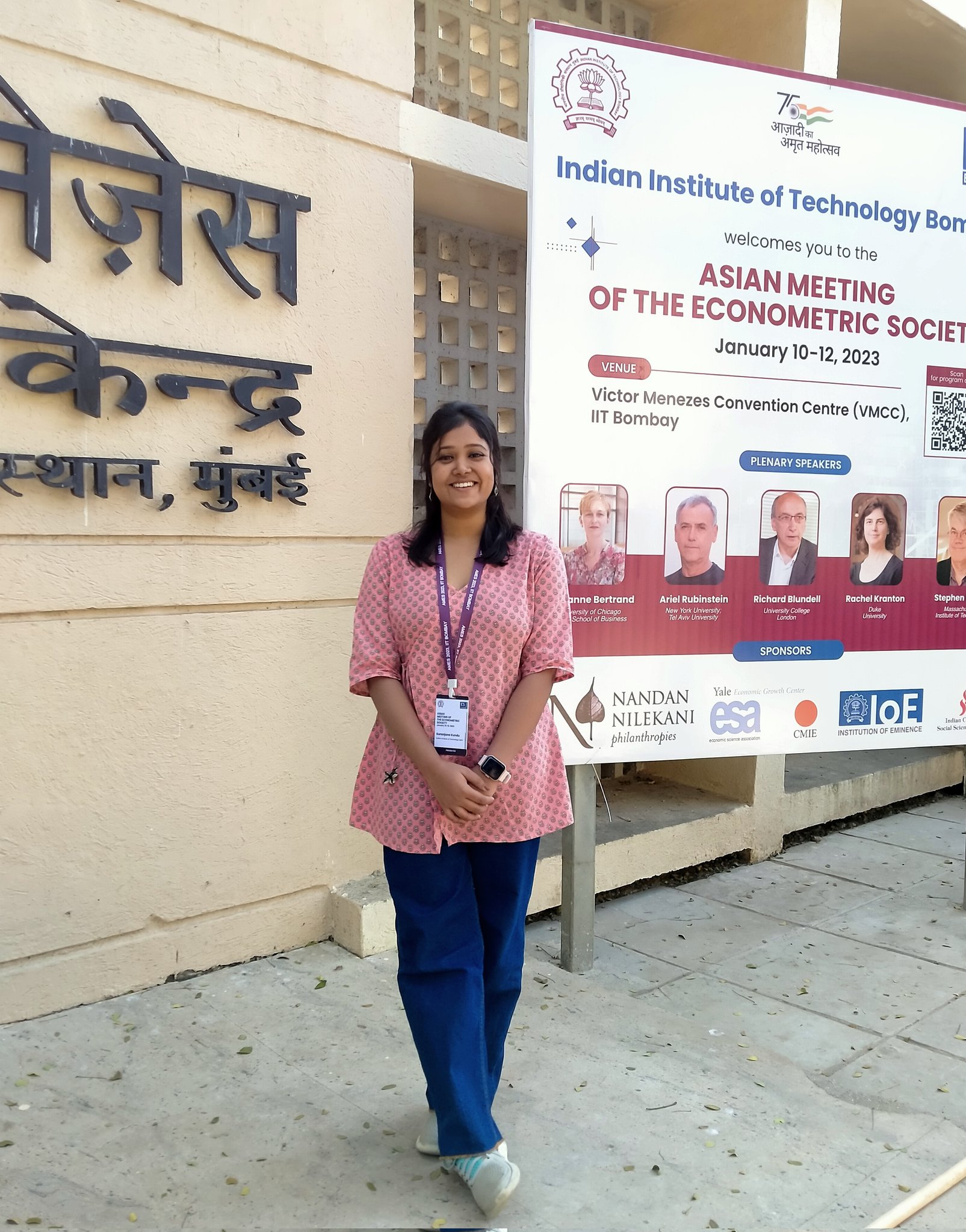 Suranjana on Twitter "Presented my working paper at the Asian Meeting