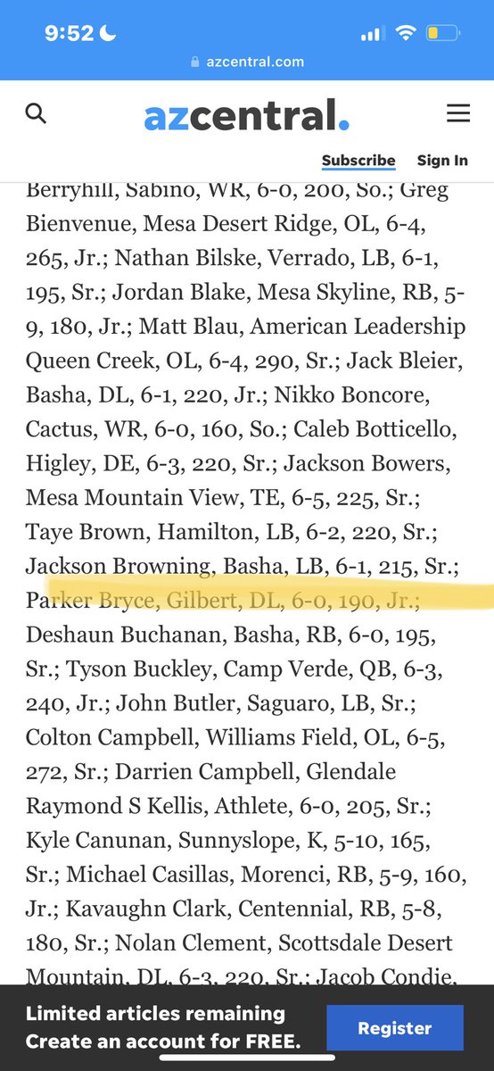 Grateful to be named All-Arizona honorable mention as a junior! ⁦<a href="/CoachMaag/">Quenton Maag</a>⁩ ⁦<a href="/gridironarizona/">Gridiron Arizona</a>⁩ ⁦@TigersGrid⁩