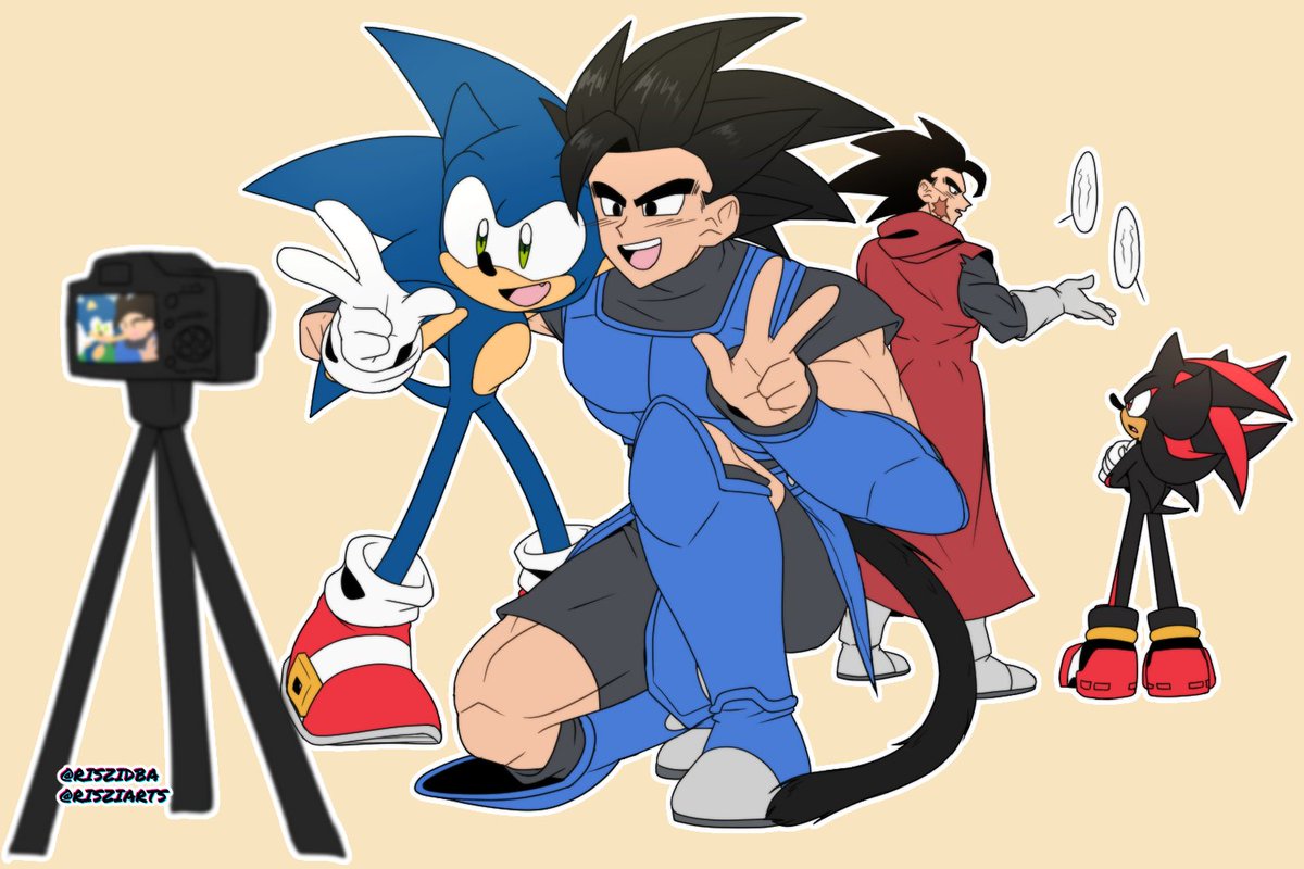 DbaRiszi's tweet photo. The meeting
#DBLegends 
#SonicTheHedgehog https://t.co/PDyCoCjbvB