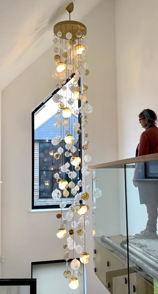 RoastDesigns's tweet photo. This is exactly why we love what we do:
“Thank you for creating the heart of our home.  It’s beating in the light of the moon and sparkles in the dark.  We loved every moment of watching you, Sally and Emily work lovingly together.  Thank you, thank you, thank you.” https://t.co/4NNybRqYms
