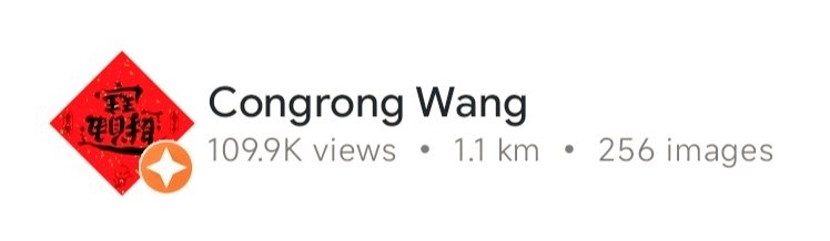 wang_congrong's tweet photo. My photos on Google Street View received 100k views in 2022 🫣
Hope to post more panoramas in 2023 with the help of a 360 camera 📸 https://t.co/VLcwW8DIaZ