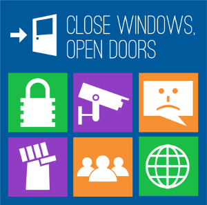 fsf's tweet photo. Microsoft is unilaterally pulling the plug on support for #Proprietary Windows 7 and 8, including for their browser. If only these operating systems were #FreeSoftware, then developers and orgs could continue supporting these systems. #CloseWindows https://t.co/IM9mJENIlL https://t.co/uAohJN0dEk