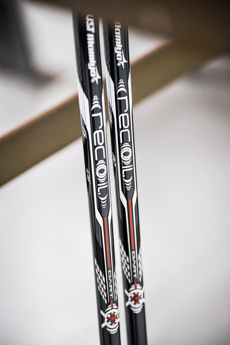 USTMamiya's tweet photo. Recoil DART 90 and 105 iron shafts are offered in F3, F4, and F5 flexes along with being constant weight, tapered sets. Hit the link in our to locate a Dealer near you to purchase. #RecoilDART https://t.co/eLNDEr9XMB