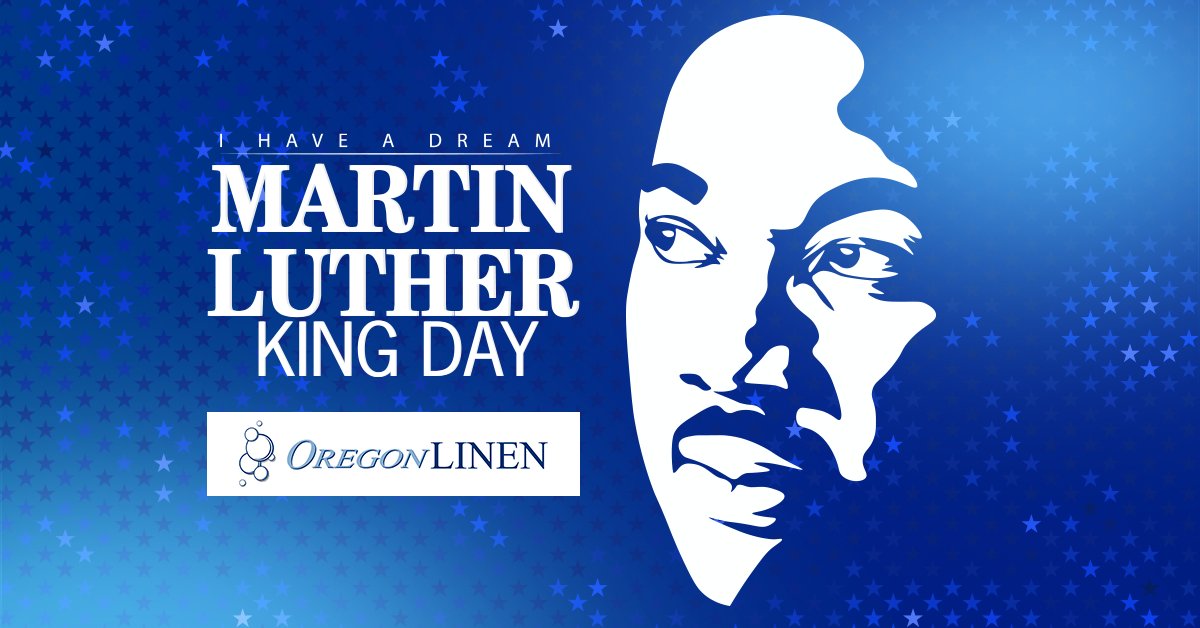 Happy #MartinLutherKingJrDay from Oregon Linen!