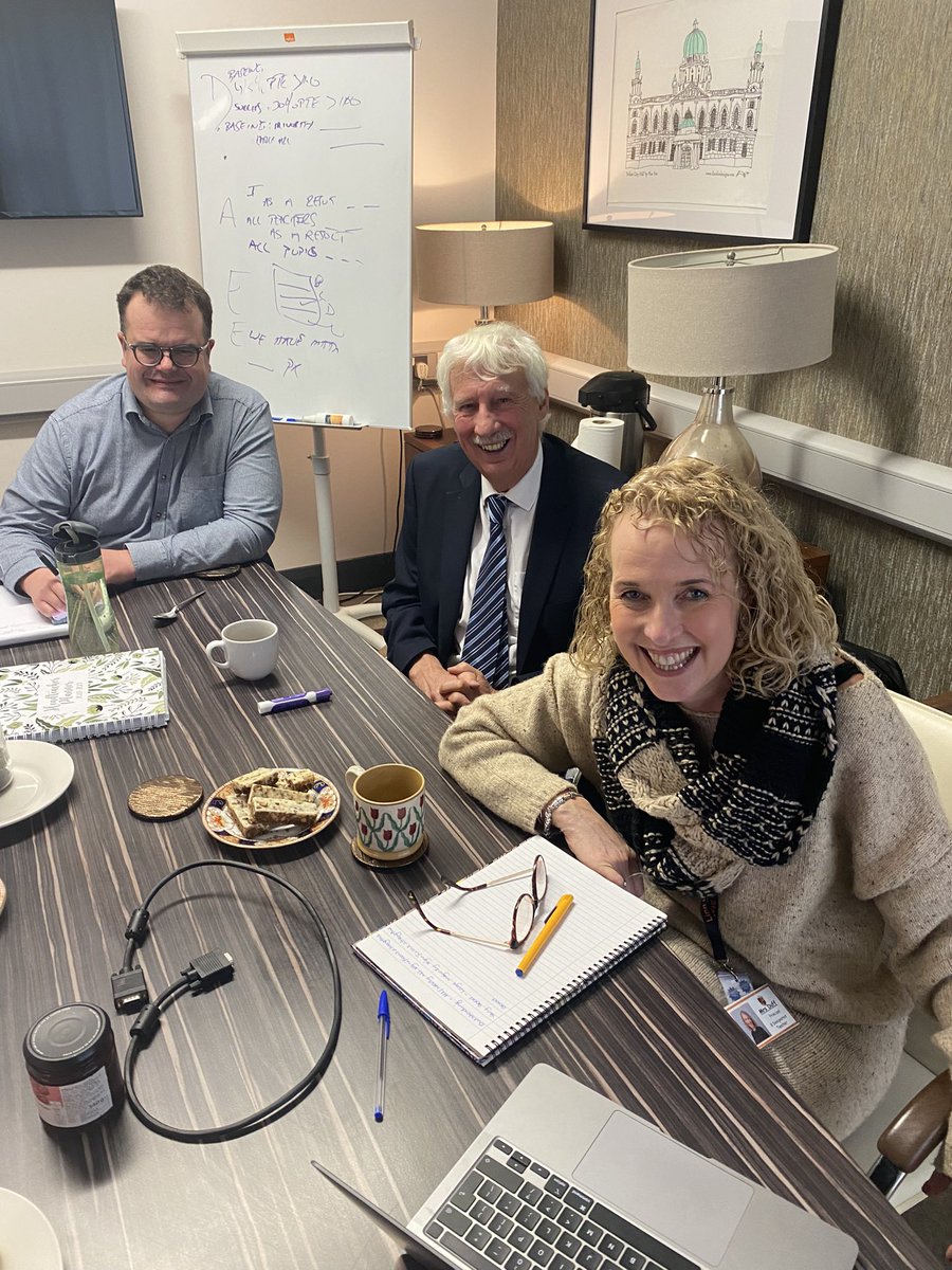 Thanks to <a href="/PaddyShevlin/">Dr Paddy Shevlin</a> for a great session on school development in <a href="/LinnPrimary/">Linn Primary School</a> and action planning with the Janus Group in East Antrim. The aim is to reduce paper and the bureaucratic burden.