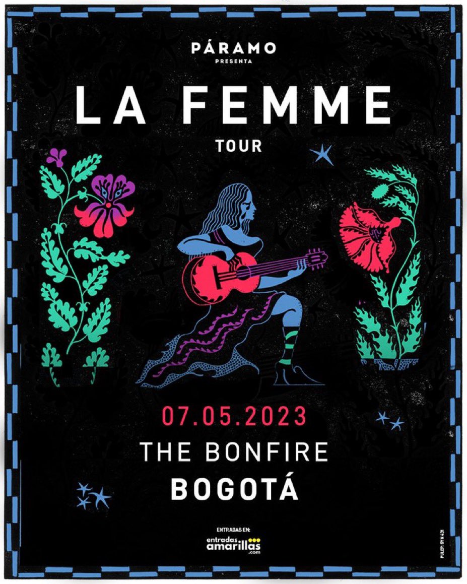 musictrendscol's tweet photo. NUEVO ANUNCIO 📣 

@lafemmeressort llega a Colombia 🇨🇴 directamente desde Francia 🇫🇷 este próximo 7 de Mayo. 

La cita será en The Bonfire 🔥 y las entradas estarán a la venta a partir del 13 de Enero a las 10AM en @EntradaAmarilla 🎫 https://t.co/zxkTVwUSPp