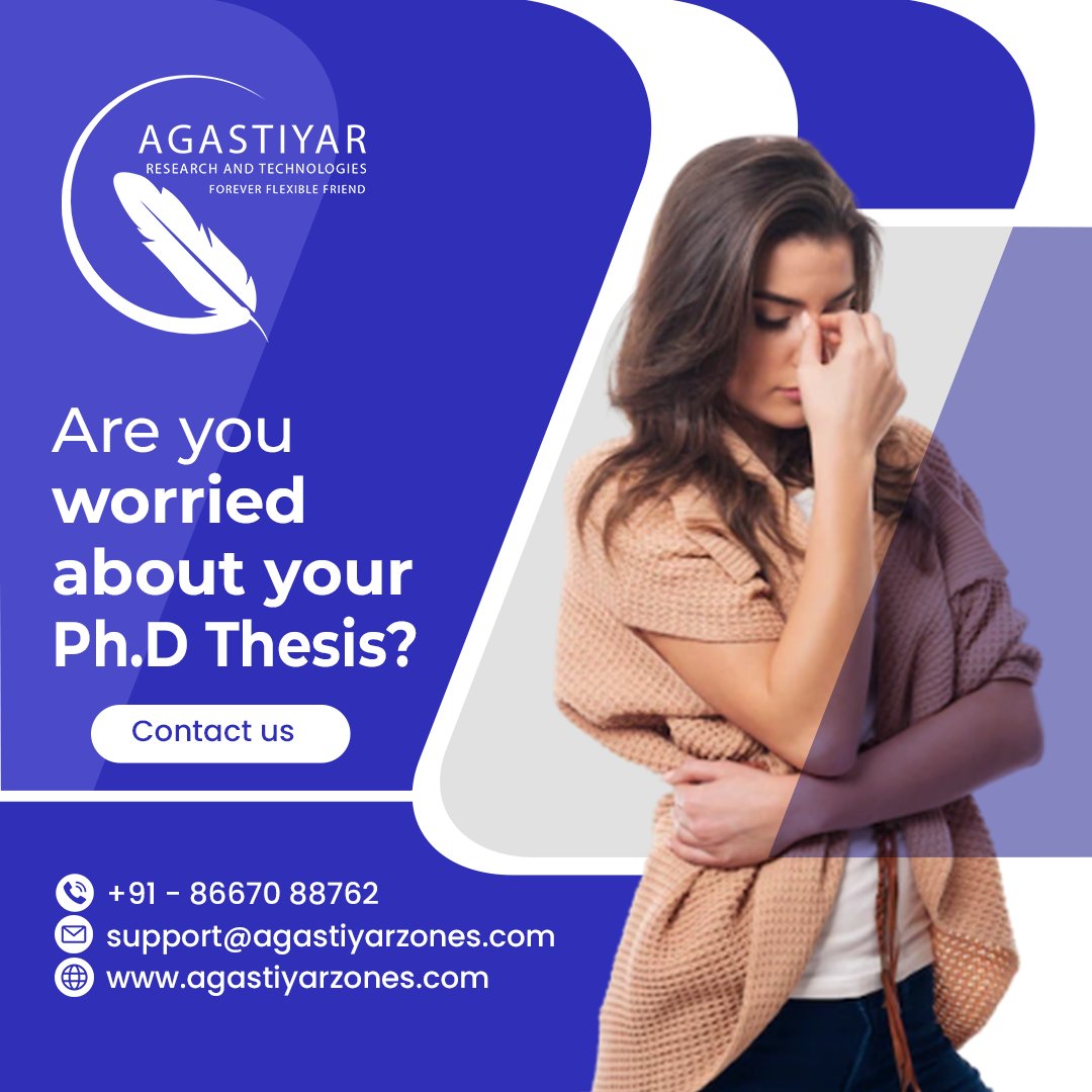 Are you worried about Ph.D Thesis? ✋

Call us : +91 86670 88762
Mail us : support@agastiyarzones.com
Visit us : agastiyarzones.com

#plagiarism #journalselection #phd #phdresearch #journalpublishing #researchpaper #scholar #thesiswriting #phdguidance #PhDAssistance