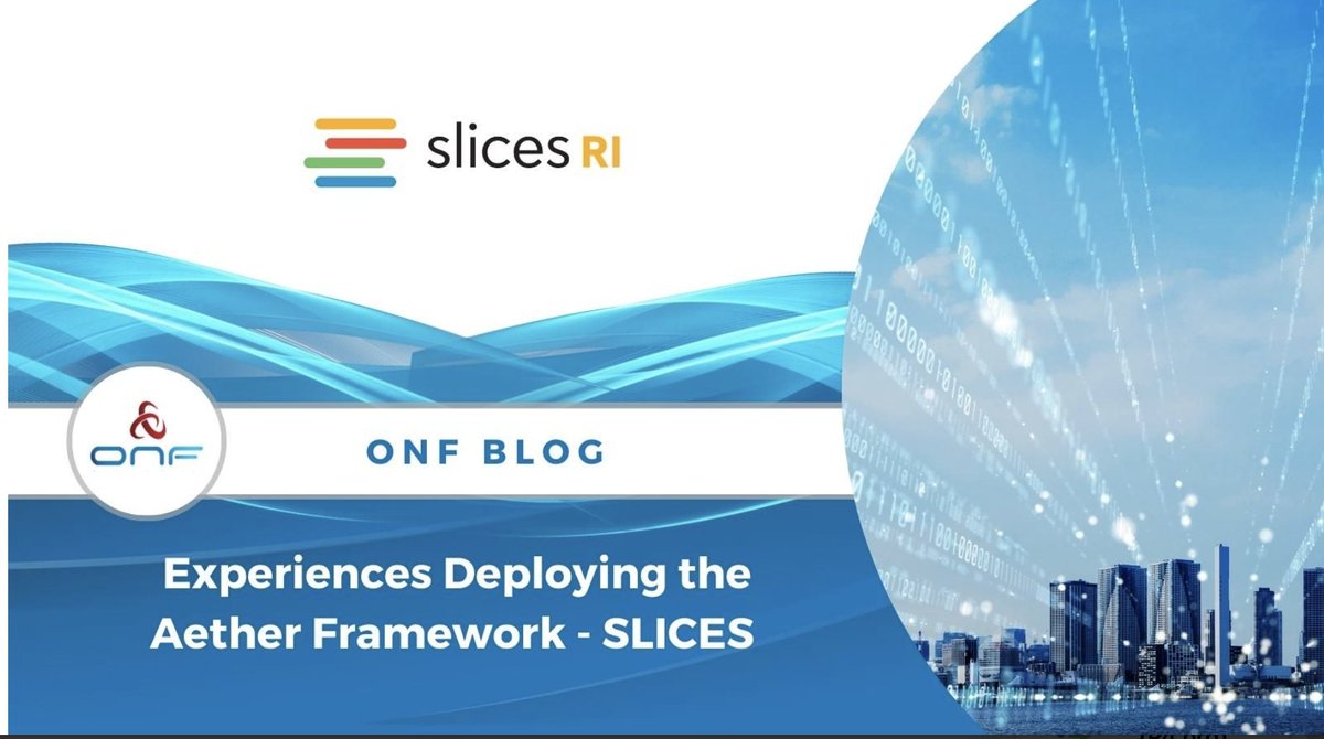 SLICES-RI (@slicesri) on Twitter photo Experiences deploying Aether framework for <a href="/SlicesRi/">SLICES-RI</a> that is creating an open, flexible distributed networking platform based upon Aether and OAI to support large-scale, experimental research. bit.ly/3CzwnyG <a href="/OneLabEU/">OneLab/SLICES Team - Sorbonne Université</a> <a href="/Fed4Fire/">Fed4FIRE+</a> <a href="/ESFRI_eu/">ESFRI_eu</a> <a href="/thenetworkingc1/">thenetworkingchannel</a> Experiences deploying Aether framework for <a href="/SlicesRi/">SLICES-RI</a> that is creating an open, flexible distributed networking platform based upon Aether and OAI to support large-scale, experimental research. bit.ly/3CzwnyG <a href="/OneLabEU/">OneLab/SLICES Team - Sorbonne Université</a> <a href="/Fed4Fire/">Fed4FIRE+</a> <a href="/ESFRI_eu/">ESFRI_eu</a> <a href="/thenetworkingc1/">thenetworkingchannel</a>