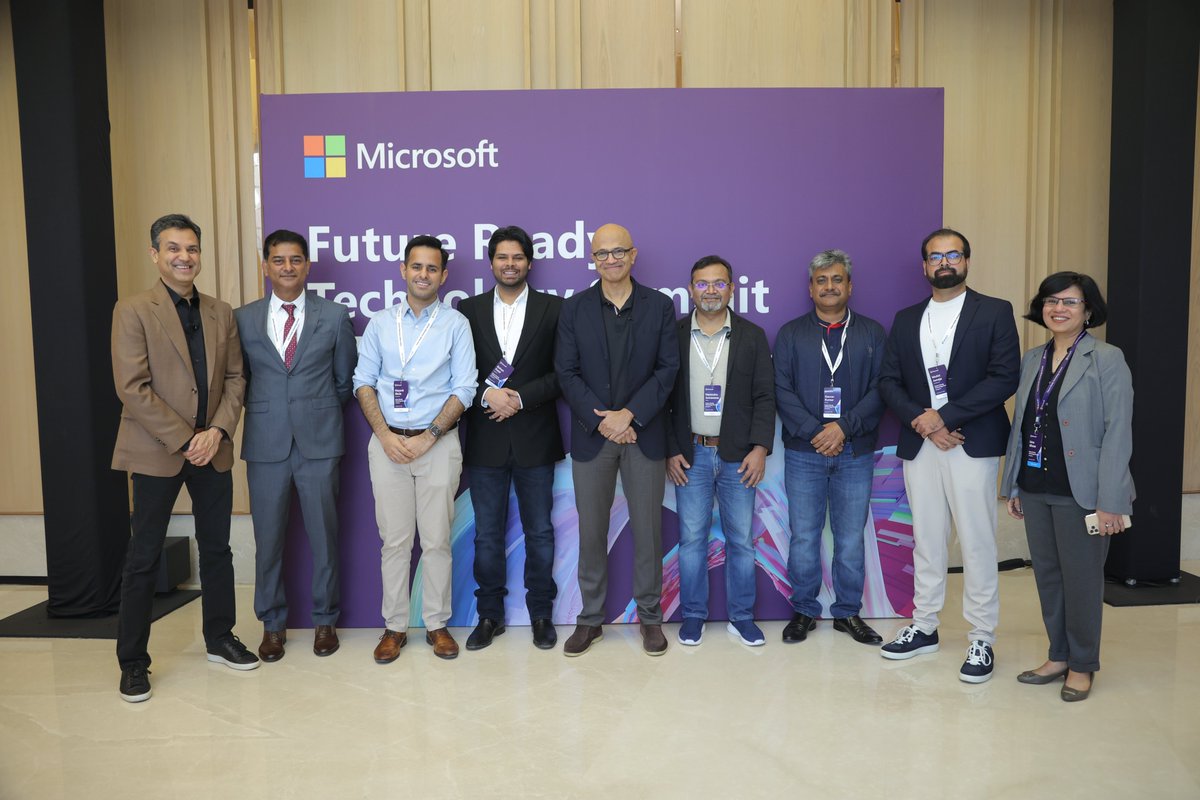 .@Mayankbhola, Co-Founder and Head of Product, LambdaTest, and @mohitjuneja87, VP, Strategic Partnerships and Business Development, LambdaTest, had the opportunity to demonstrate the LambdaTest platform to @satyanadella, Chairman & CEO, @Microsoft 
(1/5)