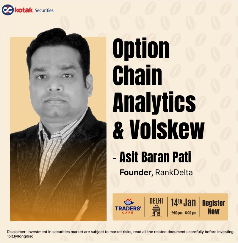 kotakneo's tweet photo. Learn #OptionTrading strategies from the best at #KotakTradersCafe!
Our experts are all geared up to share their knowledge with you.

Are you ready for this Saturday?

@asitbaran @indian_stockss @Shrikantequity

Disc: https://t.co/mM1sKSDjB8

 #OptionTraders #Event #Delhi