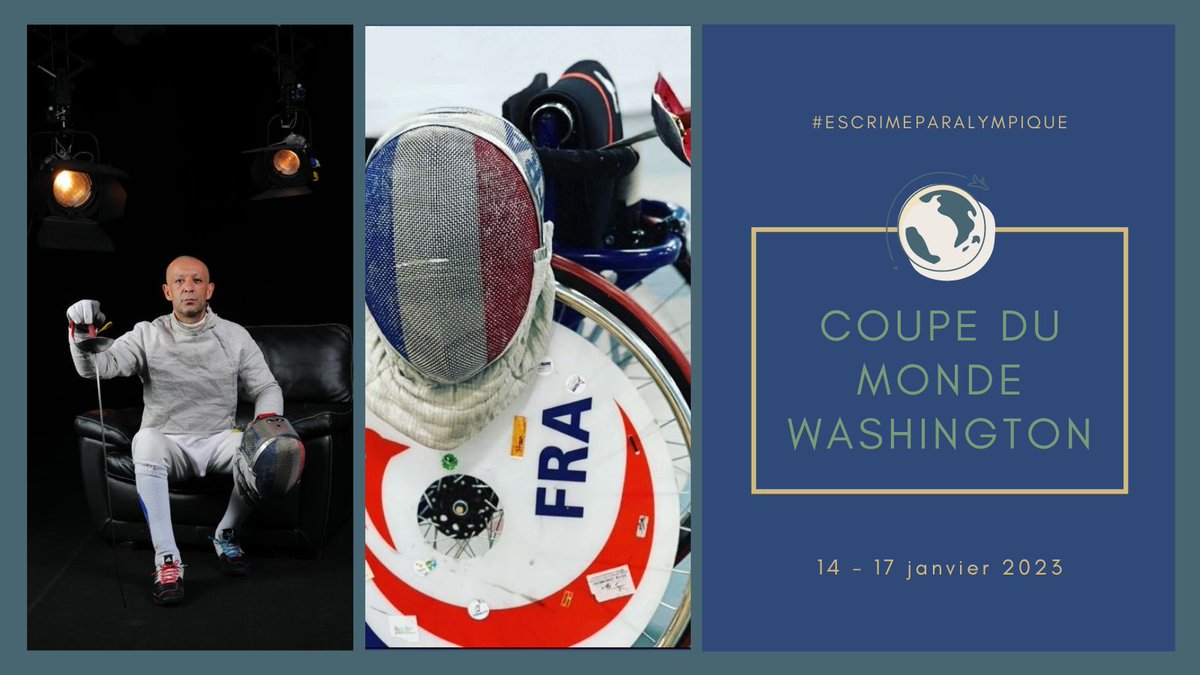 ElassineMoez's tweet image. ✈ Direction Washington pour la 1ère compétition de l'année : 2023 World Cup USA 🤺
🧳Les valises sont bouclées, le passeport est prêt
🗺Envie de vivre l'aventure avec moi ?
📖Suivez le thread 👇
#escrimeparalympique #paraescrime #ObjectifParis2024 #fencing #escrime #OrangeEvents