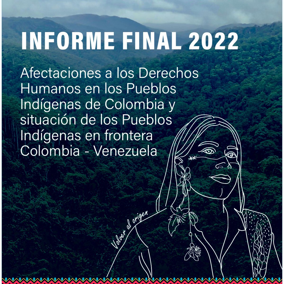 Afectaciones a los derechos Humanos en los Pueblos Indígenas de Colombia y la situación de los pueblos indígenas en frontera Colombia-Venezuela.

• Leer informe 👉🏼 bit.ly/3k3be9F

Informe de La Consejería de Derechos de los Pueblos Indígenas, Derechos Humanos y Paz ONIC