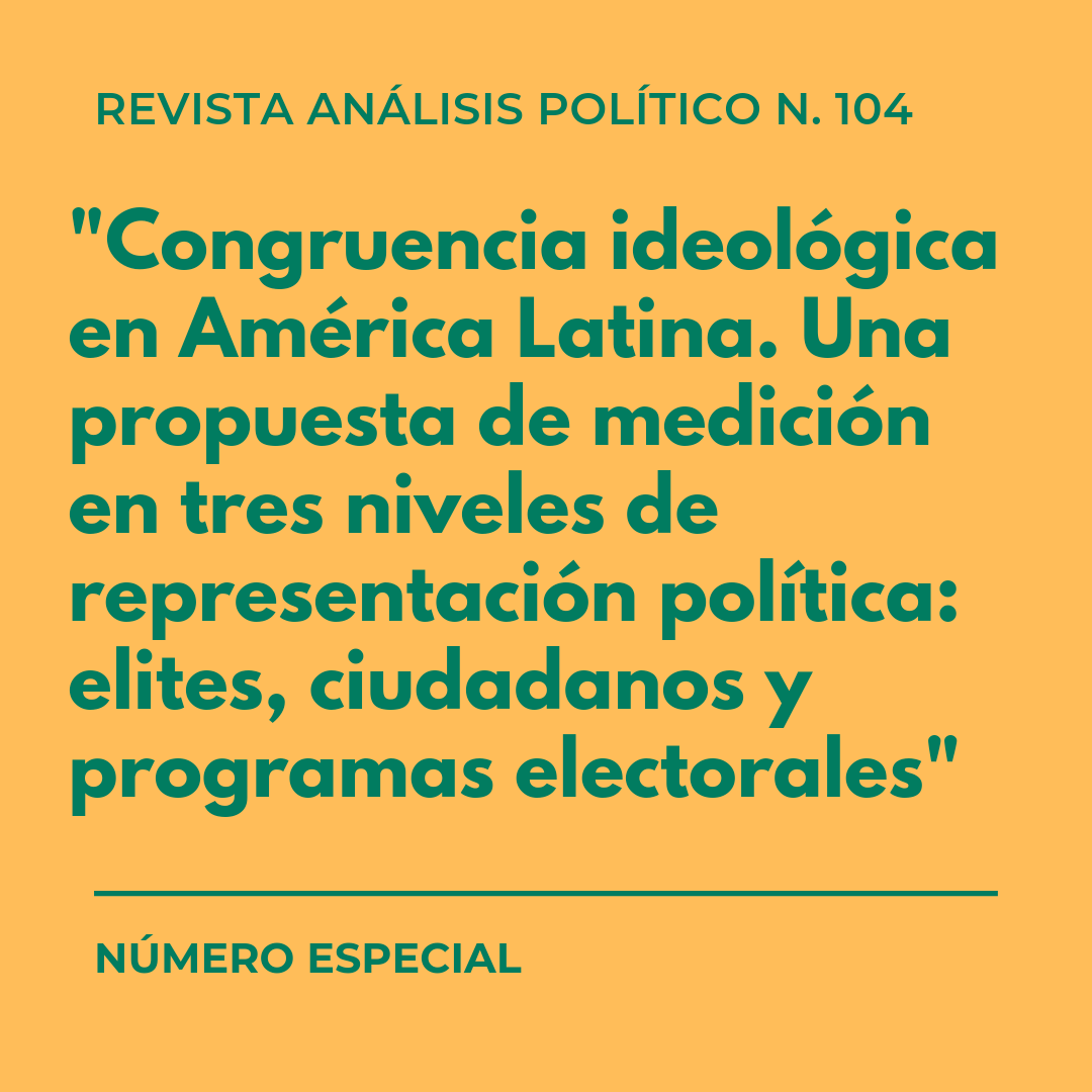 iepri_bog's tweet photo. #Recomendado #publicacionesIEPRI 
Te invitamos a leer el artículo "Congruencia ideológica en América Latina", publicado en el número 104 de la @RevistaAnPol 
Este es un número especial dedicado a la crisis de la democracia 👇
https://t.co/rB0CIQE4RJ https://t.co/eN4tdTXZMA