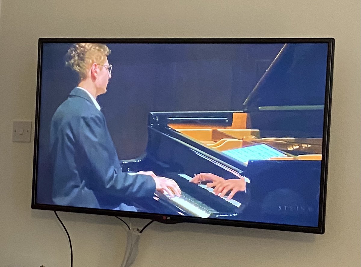 Good to see Pavel Kolesnikov playing from an iPad discreetly nestled in the piano. Time to get past this silly snobbery about playing from memory