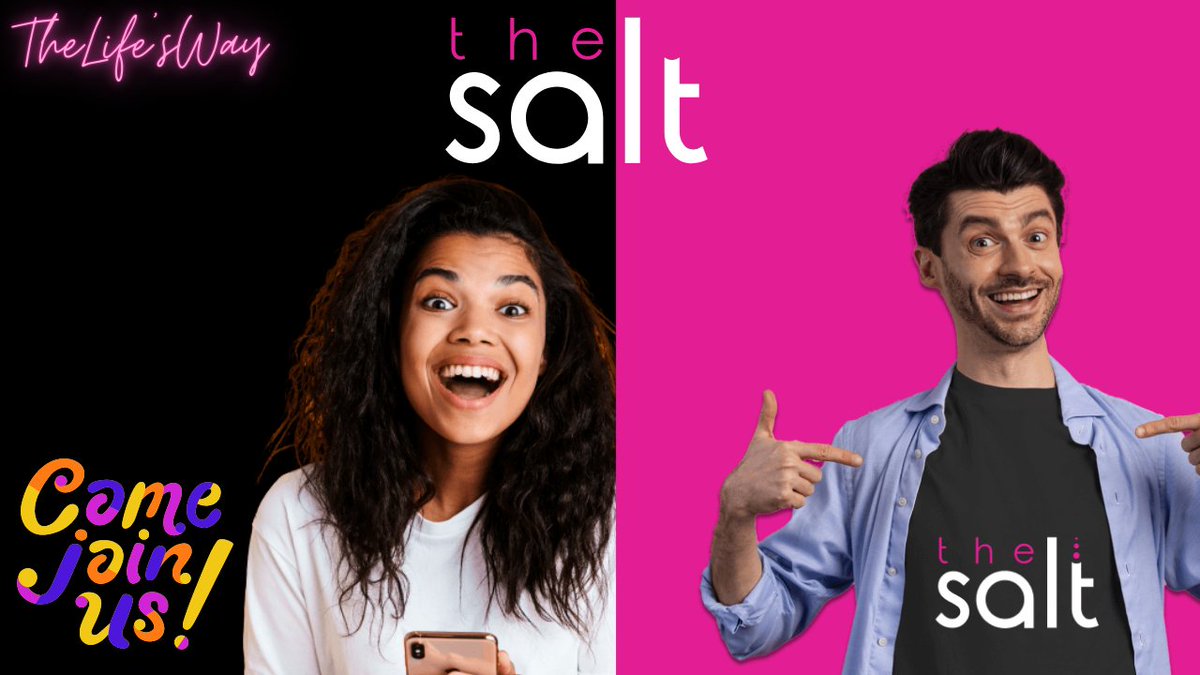 TheLifesWay's tweet photo. Do you Want To Earn Money Using Your Social Media Platforms? Join #theSalt #TheLifesWay https://t.co/lOAoHE0KK9 https://t.co/q1Ertk70O1