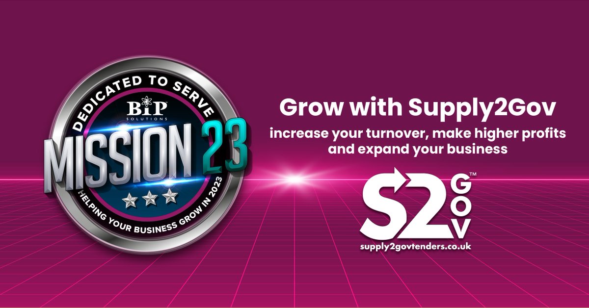 Are you looking to expand your business this year?

Government contracts are a key area for small businesses looking to expand, 

Register for free now and watch your business grow!

www2.bipsolutions.com/l/82632/2023-0…