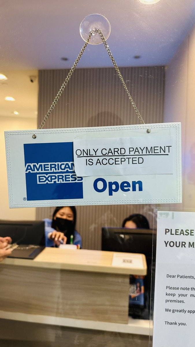 Sunilpunia83's tweet photo. Meanwhile in Singapore… Only card payment is accepted 😃
#CreditCard #ccgeek #saynotocash #amex #visa #Mastercard https://t.co/QhEwTdM4aG