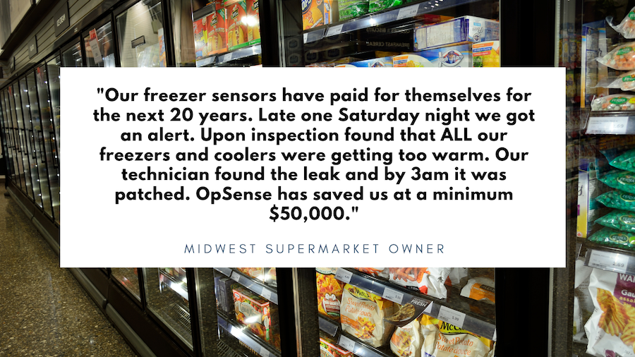 opsenseiot's tweet image. Grocers with older stores that need 24/7 visibility into refrigeration temps, love OpSense. Our customers save thousands every year.  💰💰💰 See how they do it: opsense.com/industries/gro… 

#refrigerationmonitoring #supermarkets #grocerytech
