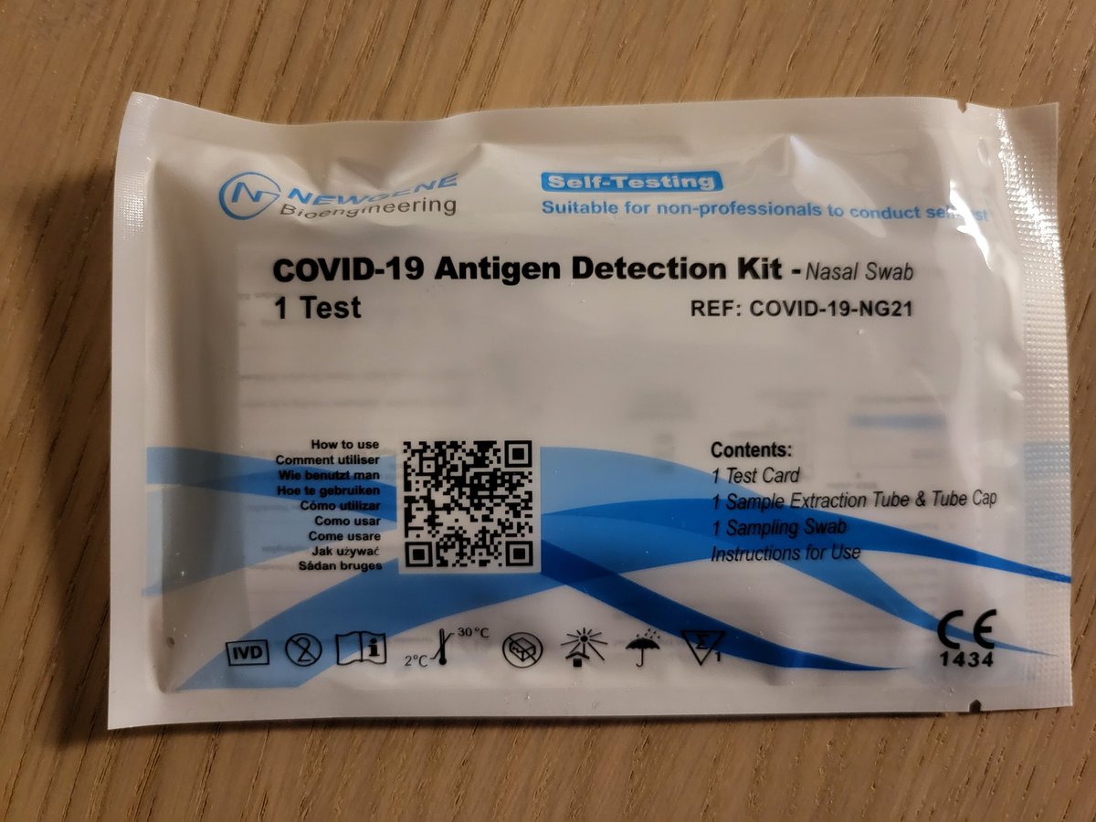 SonOfData's tweet image. Haben heute erstmalig im #Kindergarten den #COVID19-#Selbsttest von #NewgeneBioengineering bekommen - Nachdem wir monatelang mit Test von #AmonMed versorgt worden sind.

➡️ Kann wer was zum Test sagen?
➡️ Ist das eine Verbesserung oder Verschlechterung?

#twkita #TwitterKita