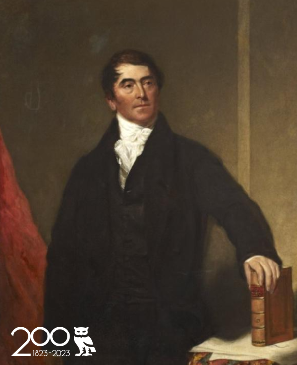 BirkbeckUoL's tweet photo. We’re celebrating the birthday of George Birkbeck today, whose speech on educating working Londoners in 1823 laid the foundation for Birkbeck. His principles to educate working people remain firmly in our mission as we commemorate our 200th year. #Birkbeck200 #Birkbeckbicentenary https://t.co/2m3T4nFiV5