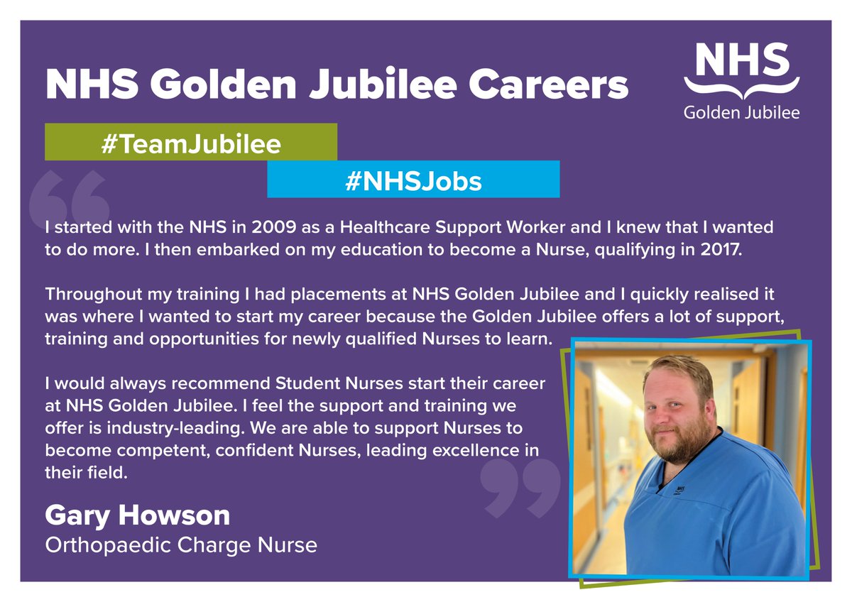 Glasgow Caledonian University SHLS (@gcushls) on Twitter photo The NHS Golden Jubilee are hosting a Theatres and Orthopaedic recruitment event on 20th January 👋
Great opportunity for final year <a href="/GCUNursing/">GCU Nursing</a> students to hear about different career options 💙
Just turn up on the day, no need to sign up! 👩⚕️
More info 👇 The NHS Golden Jubilee are hosting a Theatres and Orthopaedic recruitment event on 20th January 👋
Great opportunity for final year <a href="/GCUNursing/">GCU Nursing</a> students to hear about different career options 💙
Just turn up on the day, no need to sign up! 👩⚕️
More info 👇