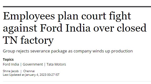 On other news today: Tata Motors' subsidiary Tata Passenger Electric Mobility Ltd (TPEML) has completed the acquisition of the Sanand plant of Ford India Pvt Ltd (FIPL) for a total consideration of Rs 725.70 crore 

#vidiyal ? What plans ? 

#DMKFailsTN