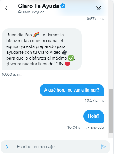 Pao_SuarezAlea's tweet photo. @ClaroTeAyuda Por favor no tan eficientes @ClaroColombia @ClaroTeAyuda https://t.co/aUEVxIfNtI