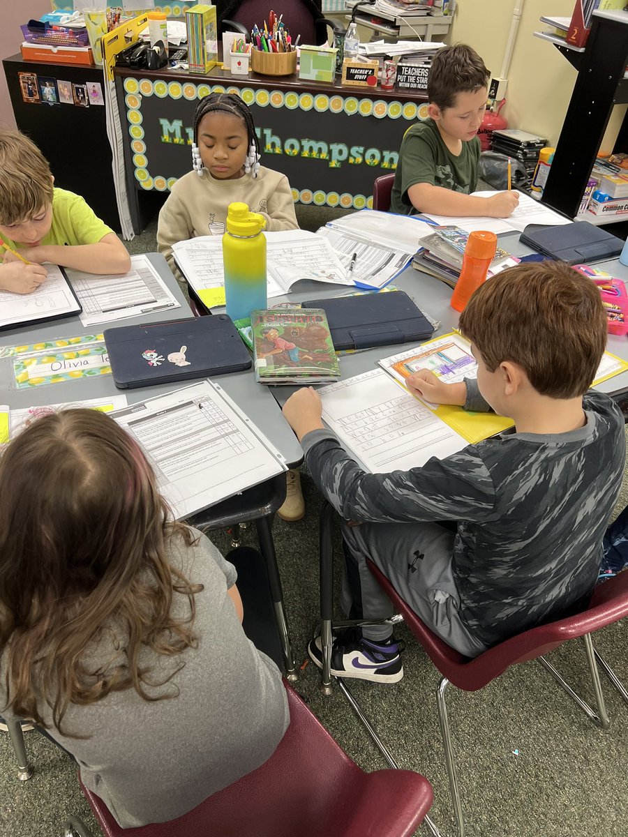 jlthompson26's tweet photo. Narrative writing checklists are helping these amazing authors set specific writing goals!! I love seeing my 2nds exercising their “writing muscles”’to grow as writers! #HarrisHappenings #gcscpride https://t.co/EFz3ALDKdm