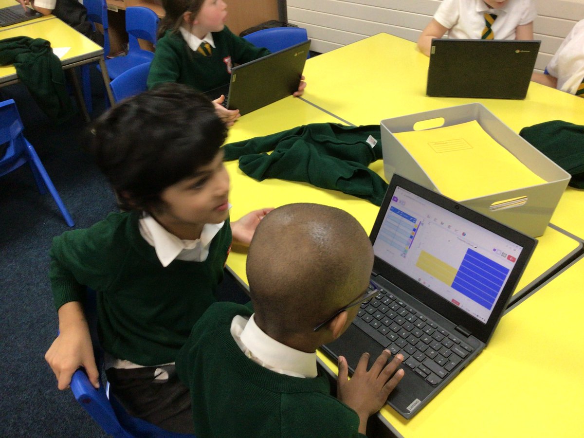 Y2 have been creating graphs to show their favourite sports and colours <a href="/MrGriffiths13/">Mr Griffiths</a> <a href="/StMargarets_/">St Margaret's Anfield CE Primary</a> <a href="/smadeputy/">Mrs Jones-Ward</a> 💻🖥️👩‍💻🧑‍💻