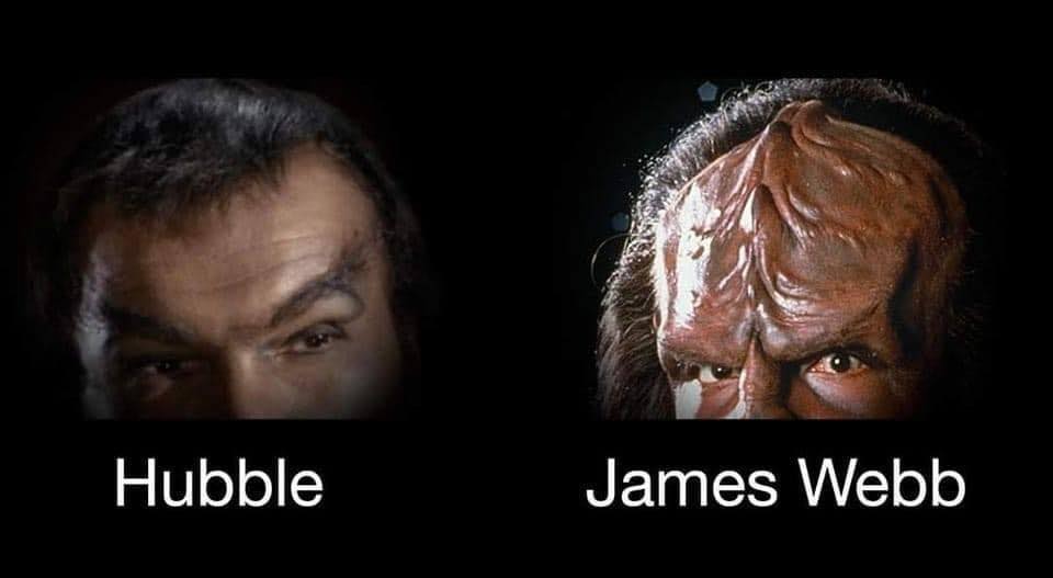 #NASA #HubbleSpaceTelescope #JamesWebbSpaceTelescope #Klingons #StarTrek