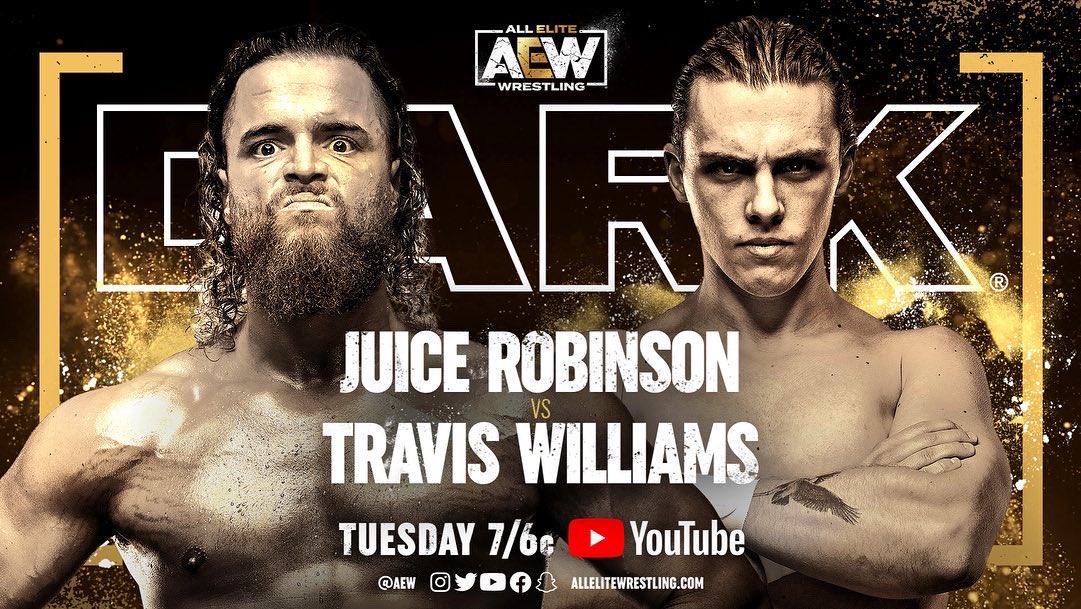 lionsgatedojo's tweet photo. Check out @AEW Dark tonight featuring a number of @lionsgatedojo wrestlers! Congratulations to @proTWilliams @thejudasicarus @SebWolfePRO @VorosTwins! https://t.co/i98pKDJDzK