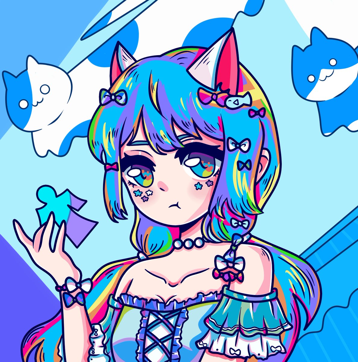 Govenor425's tweet photo. MIZUIRO :  cats , cats and more cats🐱

@IROIRO_NFT #IROIRO_deriv https://t.co/418wsi2La9