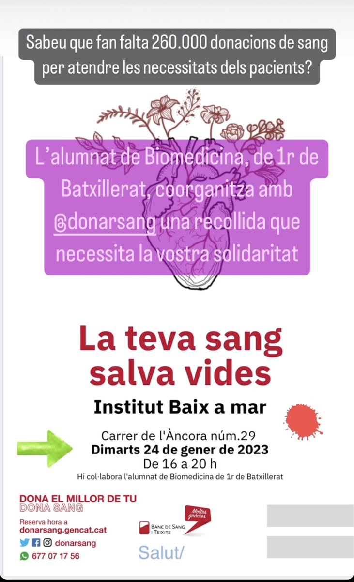 Institut Baix a mar tweet media