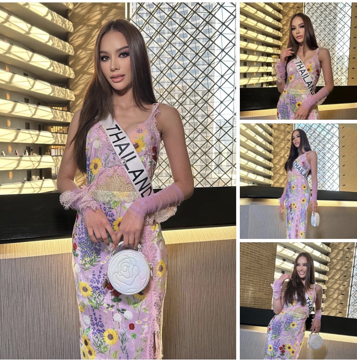 supattanada's tweet photo. กินข้าวเช้าแบบสวยๆอ่ะเนอะ ✨
#MissUniverse 
#MissUniverse2022 
#MissUniverseThailand2022 https://t.co/XBUlF3cfvu