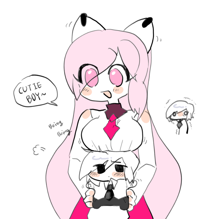 505_RK_'s tweet photo. 💗🖤
#GwainSaga 
( @Geo_Exe ) https://t.co/0FTeji0l61