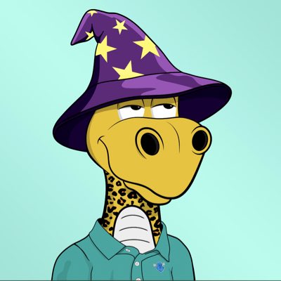 #NewProfilePic you know what it is, had to snag another wizzy!! @DapperDinoNFT #savethedinos #farfromextinct