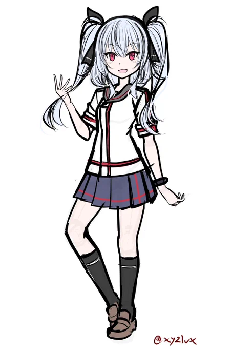 何も考えずキャラを作ると銀髪になる 