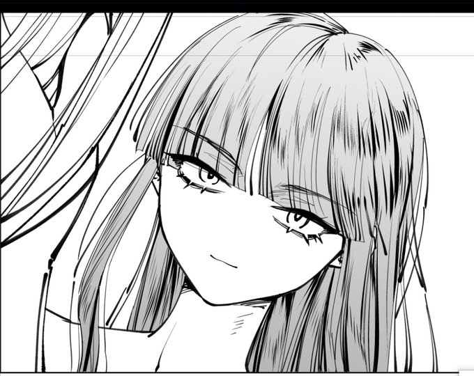 イケメン女の子(攻め)を描いている…他㌻も描き直そ 