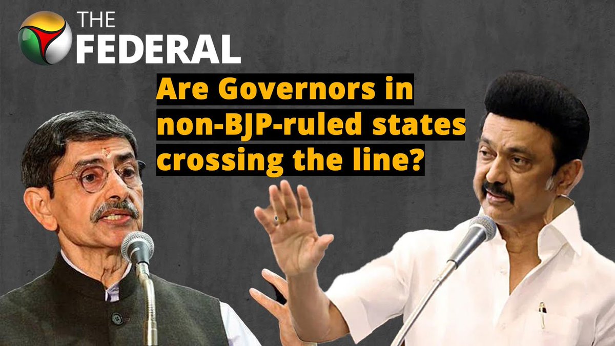 TheFederal_News's tweet photo. #TNGovt and #Governor #RNRavi were never the best of friends. But the relationship has deteriorated sharply now. What are its implications? @srinitvtn in conversation with @nishapsekar 

Watch: https://t.co/s2Mmnxkjb3

#TheFederalInterview #TamizhagamRow #MKStalin #TNGovernor https://t.co/TzryxITdQU