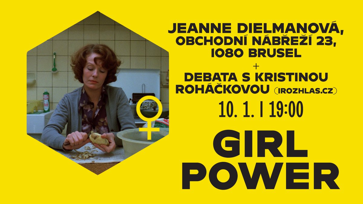 FORMAT_cz's tweet photo. Nabízíme jeden volný lístek na dnešní promítání filmu JEANNE DIELMANOVÁ, OBCHODNÍ NÁBŘEŽÍ 23, 1080 BRUSEL v rámci cyklu Girl Power s @kristirohacek v pražském kině @bio_oko — stačí napsat do zpráv. https://t.co/BfpJKe9tIW