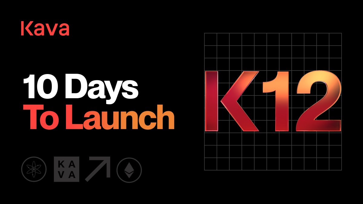 KAVA_CHAIN's tweet photo. Kava 12 launches in 10 days!

Featuring a completely new #Cosmos core DAO technology. After launch any @Cosmos chain can fork &amp; utilize #KAVA's rebuilt open-source DAO structure.

#IBCGang https://t.co/VdSmGhJyvD