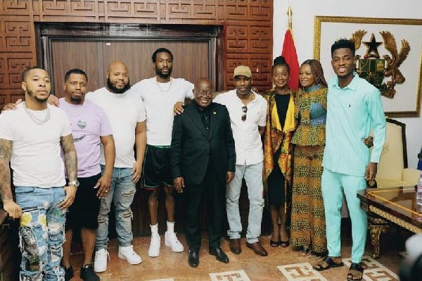 investingtutor's tweet photo. Mr. President @NAkufoAddo consider also meeting people who put in work to promote tourism to Ghana.

@TheRoyalsNFT brought hundreds to Ghana this year and hosted the #1 trending event this December.

We have amazing plans for 🇬🇭 https://t.co/GtwX2oLRuj