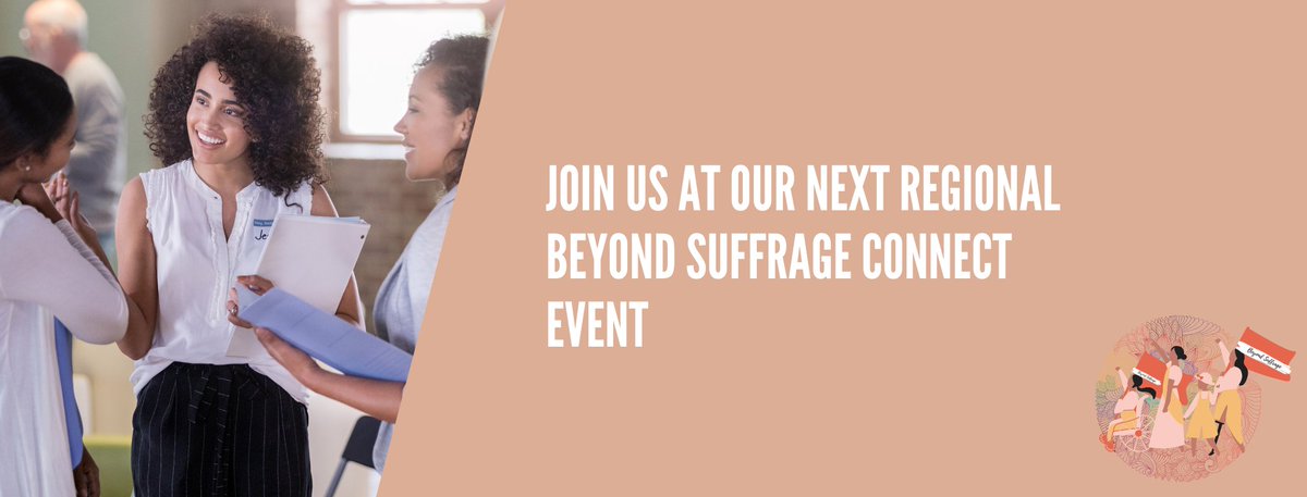 Beyond_Suffrage's tweet photo. Our next Beyond Suffrage regional Connect events will be hosted online via Zoom, supporting women from minoritised ethnic backgrounds serving on boards in the West Midlands and East of England. Join us on Wed 25 Jan 2022 and Thur 26 Jan, respectively, at 6pm. https://t.co/zq7tHMJ7zl